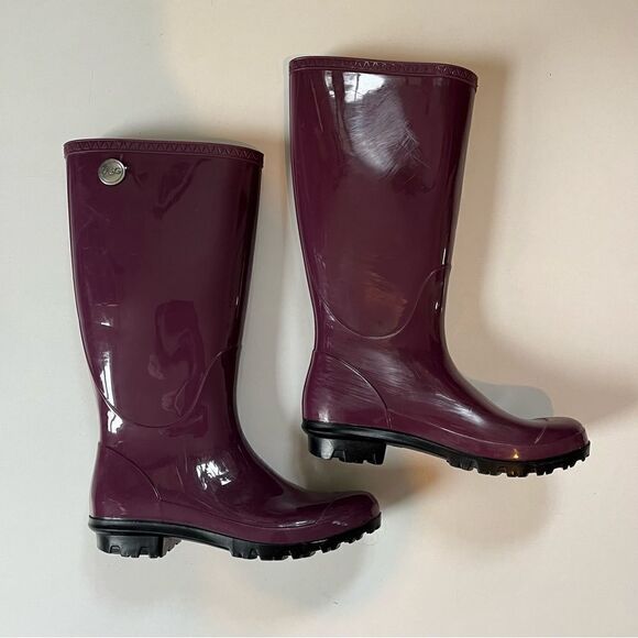 UGG Rainboots Purple 6 - Picture 2 of 13